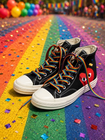 Rainbow Gradient Shoelaces