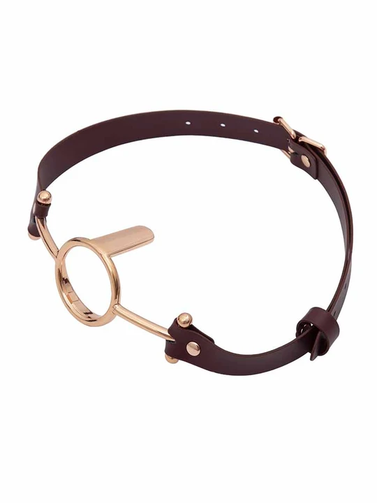 Erotische Metall-Deep-Throat-Zungenknebel-Bondage-Spielzeug - Triniful